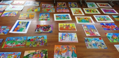 46 họa sĩ nhỏ tuổi đạt giải Cuộc thi vẽ tranh thiếu nhi quốc tế 'Em vẽ Việt Nam - Em vẽ nước Nga'