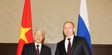 6 сентября 2018 г. состоится встреча Владимира Путина с руководителем ЦК Компартии Вьетнама Нгуен Фу Чонгом