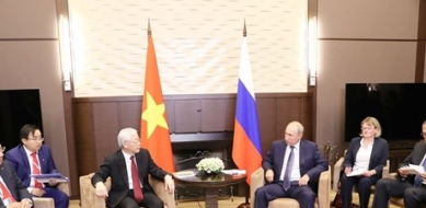 Tổng Bí thư Nguyễn Phú Trọng thăm Liên bang Nga