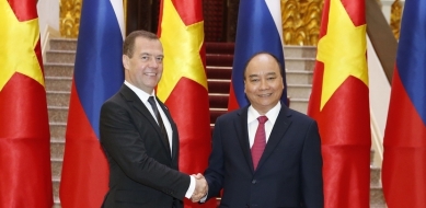 Визит Премьер-министра РФ Дмитрия Медведева во Вьетнам