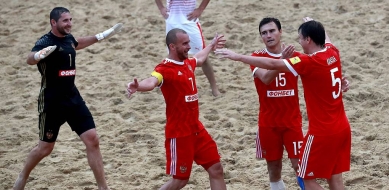 Đội tuyển Nga đoạt vé đi dự World Cup bóng đá bãi biển