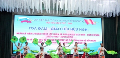 Hội Hữu nghị Việt-Nga tỉnh Nghệ An tổ chức kỷ niệm những ngày lịch sử trong quan hệ Việt - Nga