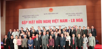 Lãnh đạo Trung ương Hội tham dự cuộc gặp gỡ hữu nghị Việt - Nga