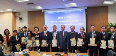 Một năm hoạt động sôi nổi, thành công của Hội Hữu nghị Việt - Nga