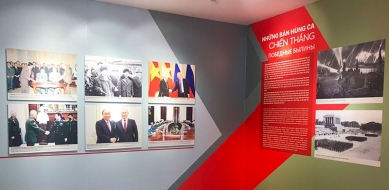 Khai mạc triển lãm ảnh “Dấu ấn vượt thời gian” kỷ niệm các ngày lễ chiến thắng của Việt Nam và LB Nga