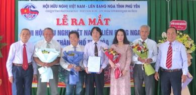 Hội Hữu nghị Việt - Nga tỉnh Phú Yên thành lập Chi hội mới