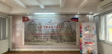 Trao giải Cuộc thi “Em vẽ Việt Nam – Em vẽ nước Nga” lần thứ VII