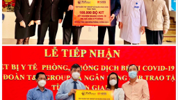 T&T Group và SHB tặng thiết bị, vật tư y tế trị giá 42 tỷ đồng giúp 8 tỉnh chống dịch