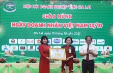 Gia Lai: Doanh nhân Nguyễn Thị Sen tái đắc cử Chủ tịch Hiệp hội Doanh nghiệp tỉnh lần thứ III
