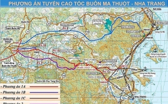 Đầu tư đường cao tốc Khánh Hòa - Buôn Ma Thuột cần 22.000 tỷ đồng