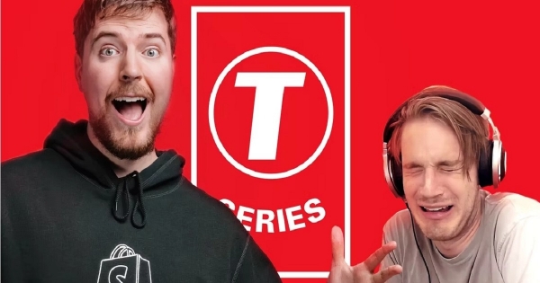 Special subscriber race between MrBeast and T-Series, determined to take revenge instead of Pewdiepie