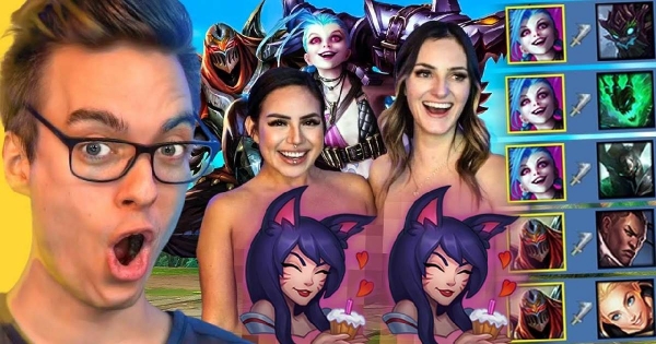 Popular YouTuber League of Legends collaborates with hot girl OnlyFans to make money despite ‘adult’ content