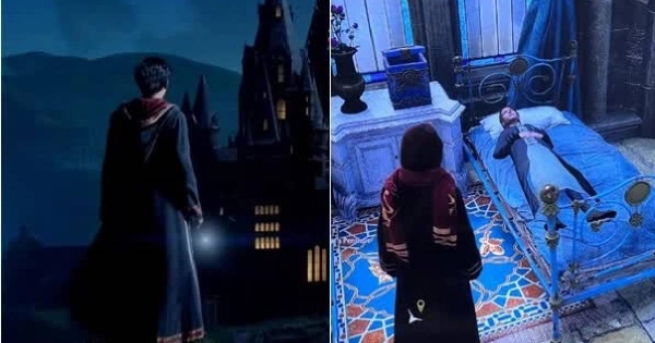 Playing Hogwarts Legacy 140 hours, gamers discovered strange details