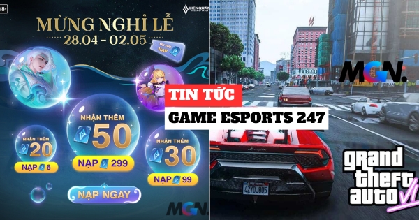 Game & eSports News April 29: Garena launched an offer to load Quan Huy, GTA 6 is expected to be announced soon
