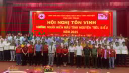 Sóc Trăng: Tôn vinh những tấm gương hiến máu tình nguyện