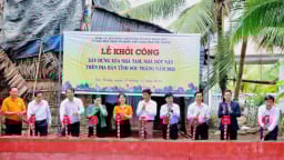 Sóc Trăng hoàn thành 100% Chương trình xóa nhà tạm, nhà dột nát