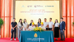 NTK Lê Thanh Hòa đưa biểu tượng văn hóa Văn Lang vào thiết kế đồng phục riêng cho Văn Lang Empire T&T Golf Club
