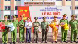 Cần Thơ ra mắt Tổ 198 tuần tra, kiểm soát tội phạm