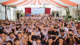 Trường THCS An Hòa 1 khuấy động mùa hè với hội trại “Sống xanh – Sống chất”