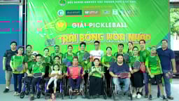 Hội Người Khuyết tật TP. Cần Thơ tổ chức giải pickleball 