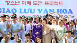 Học sinh Cần Thơ góp phần giới thiệu, quảng bá hình ảnh, bản sắc văn hóa Việt Nam