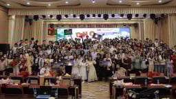 Trường Đại học Nam Cần Thơ tổ chức Chung kết Hội thi Diễn kịch Tiếng Anh “DNC SPOTLIT – Wanders in Worldlands”