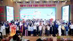 Sinh viên Trường Đại học Nam Cần Thơ góp phần tôn vinh nét đẹp, bản sắc của người phụ nữ Việt