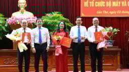 TP. Cần Thơ công bố quyết định bổ nhiệm lãnh đạo các cơ quan chuyên môn và đơn vị sự nghiệp
