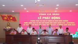 Cà Mau: Phát động thi đua 6 tháng cuối năm đạt tăng trưởng 8,8%