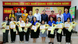 Phường Ninh Kiều trao giải cuộc thi vẽ tranh tuyên truyền chào mừng Đại hội Đảng bộ