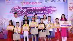 Trung tâm thương mại Sense City Cần Thơ lan tỏa yêu thương với hoạt động “Tiếp sức đến trường” năm 2025