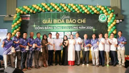 Bế mạc Giải Billiard Báo chí khu vực Đồng bằng sông Cửu Long lần thứ XVIII năm 2026