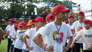Điểm đến vui chơi đặc biệt dành cho các em nhỏ mồ côi, cơ nhỡ tại Xuân Yêu Thương 2025