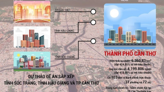 Sau sắp xếp, thành phố Cần Thơ mới có 103 xã phường