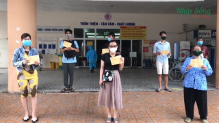 Bệnh viện Đa khoa TP.Cần Thơ: Thêm 50 bệnh nhân SAR-COV-2 xuất viện