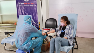 Tổng công ty Phát điện 2 tổ chức hiến máu tình nguyện, hưởng ứng chương trình Tuần lễ hồng EVN