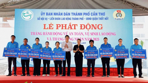 Cần Thơ phát động Tháng hành động về An toàn vệ sinh lao động