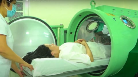 Làm đẹp da bằng oxy cao áp