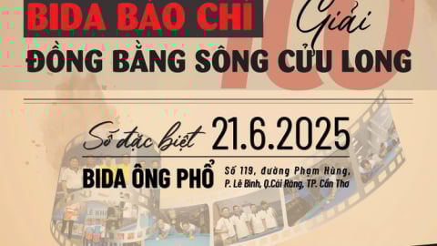 Tất cả đã sẵn sàng cho Giải Bida Báo chí 100