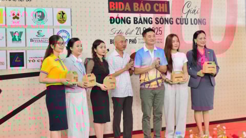 Khai mạc “Giải Bida Báo chí 100” - sân chơi kết nối nhân kỷ niệm 100 năm Ngày Báo chí Cách mạng Việt Nam