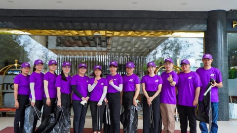 Khách sạn TTC Cần Thơ hưởng ứng Ngày Môi trường Thế giới 5/6