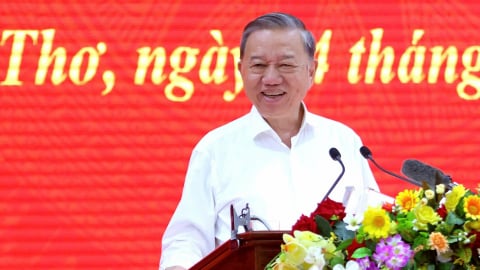 Toàn văn phát biểu của Tổng Bí thư Tô Lâm tại buổi làm việc với 3 địa phương Cần Thơ, Sóc Trăng, Hậu Giang