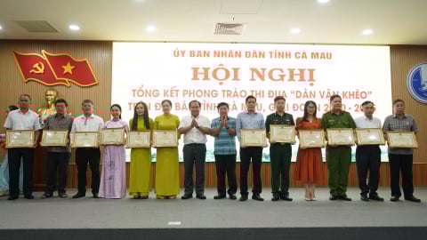 Cà Mau: Hơn 4.000 mô hình “Dân vận khéo” trong 5 năm vận dụng
