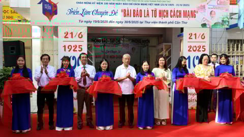 Trưng bày 250 hình ảnh, hiện vật, sách, báo quý về báo chí cách mạng ở Cần Thơ