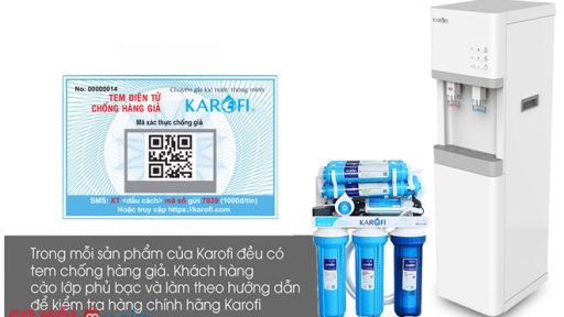 Máy lọc nước RO nóng lạnh 2 vòi KAROFI HCV200RO