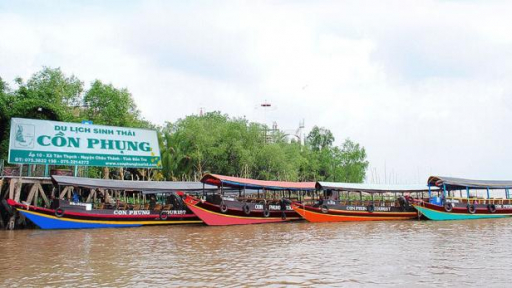 Về Bến Tre cùng trải nghiệm khu du lịch sinh thái Cồn Phụng