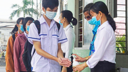 Long An: Học viên, sinh viên đi học trực tiếp trở lại từ ngày 01/11