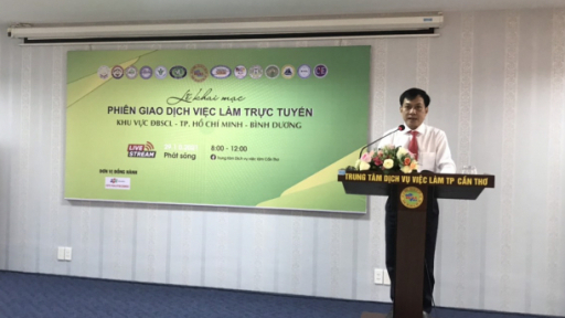 Cần Thơ: Khai mạc phiên giao dịch việc làm trực tuyến thứ 2 khu vực ĐBSCL