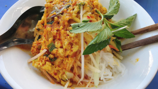 Đặc sản bún nước kèn Châu Đốc