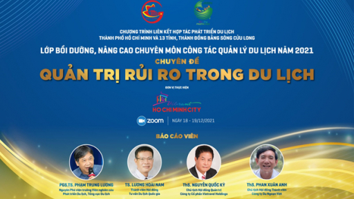 Lớp bồi dưỡng, nâng cao chuyên môn công tác quản lý du lịch 2021 giữa TPHCM và ĐBSCL